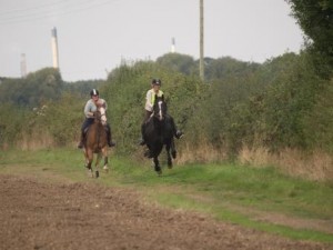 Pleasure ride at Tile Farm