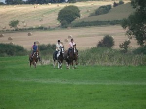 Pleasure ride at Tile Farm