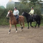 Pleasure ride at Tile Farm