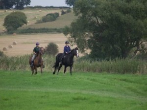Pleasure ride at Tile Farm