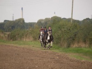 Pleasure ride at Tile Farm